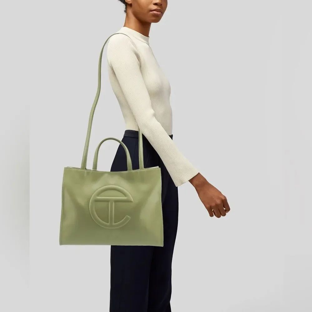 Telfar Khaki Green Medium Bag